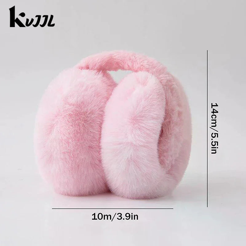 Solid Soft Plush Ear Keep Warmer Winter Earmuffs For Women Men Fashion Outdoor Earflap Protection Ear-Muffs Ear Cover The Clothing Company Sydney