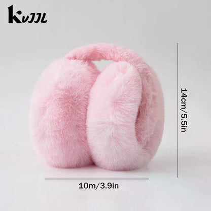 Solid Soft Plush Ear Keep Warmer Winter Earmuffs For Women Men Fashion Outdoor Earflap Protection Ear-Muffs Ear Cover The Clothing Company Sydney