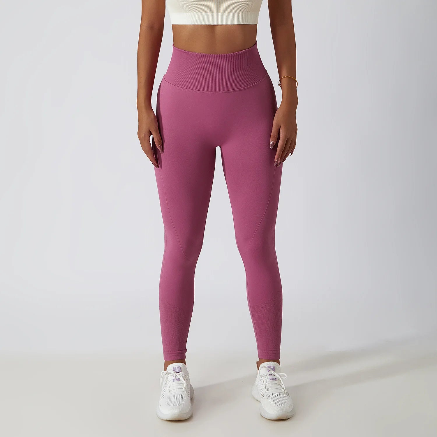 Women's Ribbed Seamless Yoga Pants High Waist Gym Leggings Sports Fitness Legging Running Tights The Clothing Company Sydney