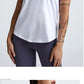 Women's Loose Fit Yoga Tops Short-Sleeved Running Quick-Drying T-Shirts Short Sleeve Sports Hollow Fitness Clothes The Clothing Company Sydney