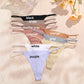 7 Pack Ladies T-back Underpants Stretch Thongs Women Underwear G-string Seamless Panties The Clothing Company Sydney