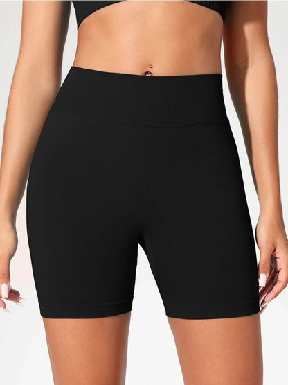 Women's Seamless High Waist Gym Slim Fit High Elastic Yoga Shorts for Fitness Training Running & Cycling Shorts The Clothing Company Sydney