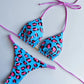 Women's Swimsuit Braided rope Micro Bikinis Swimsuit Leopard Print Beach Bathing Suit The Clothing Company Sydney