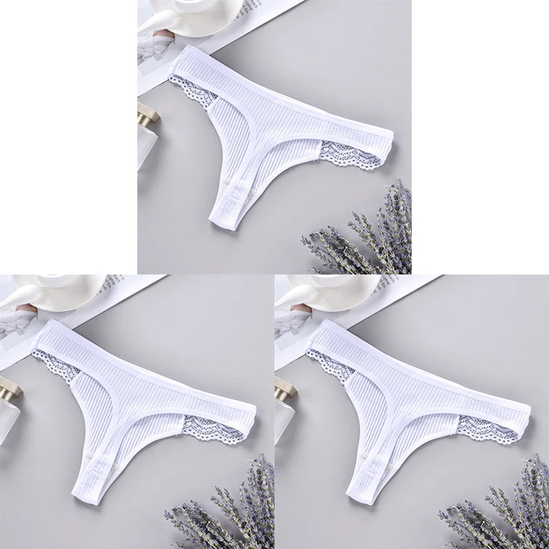 3 Pack Cotton Mix Antibacterial Women's Panties G-string Quick Drying Soft Underwear Breathable Panty The Clothing Company Sydney