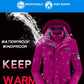 Ski Suit Snowboard Suits Women Windproof Waterproof Warm Thicken Snow Pants And Down Jacket Ski Clothes Set