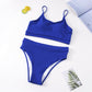 Elegant 7 Colours Bikini Plus Size Large Size Swimwear Women Swimsuit Two-piece Bikini set Bather Bathing Suit The Clothing Company Sydney