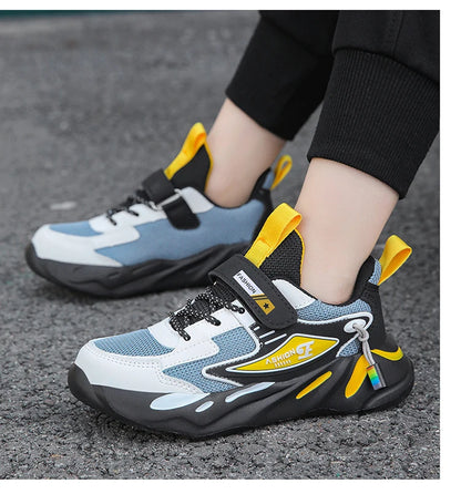Kids Children Boys Mesh Sports Running Shoes Breathable Non-slip For Girls Casual Running Walking Sneakers