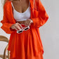 Summer Women's Suit Cotton Casual Shorts and Shirts 2 Piece  Matching Outfit Set Linen Fashion Blouse Women's Suit