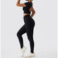 2 Piece Ribbed Yoga Set Women Suit For Fitness Sportswear Seamless Sports Suit Workout Clothes Tracksuit Sports Outfit Gym Clothing Wear The Clothing Company Sydney