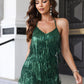 V-neck Halter With Drawstring Nightclub Party Dress With Tassels The Clothing Company Sydney