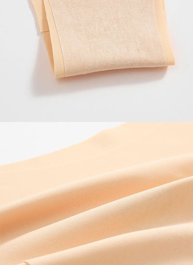 6 Pack Ice Silk Seamless Underwear Low Waisted Pants Breathable High Elasticity Lingerie Intimates Panties Briefs