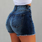 Cotton Denim Shorts for Women's Summer Street Style High Waist Jeans Casual Y2K Crop Shorts The Clothing Company Sydney