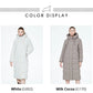 Maxi Long quilted coat elegant thick cotton jacket winter women's Outerwear with hood The Clothing Company Sydney