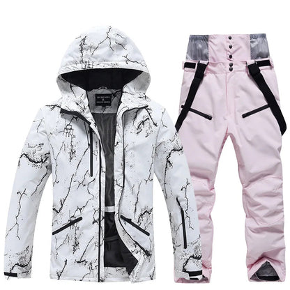 2 Piece Jacket Pants Ski Suit Sets Waterproof Snow Costume Ski Jacket and Pant Set Outdoor Clothing Snowboarding Set The Clothing Company Sydney