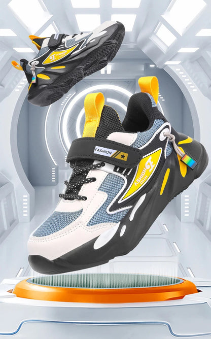 Kids Children Boys Mesh Sports Running Shoes Breathable Non-slip For Girls Casual Running Walking Sneakers