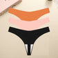 3 Pack G-String Underwear Female T-back Intimates Lingerie Seamless Low Waist Underpants Briefs The Clothing Company Sydney