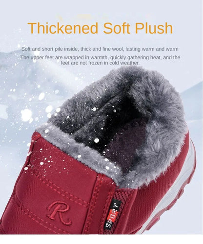 Men's Autumn Winter Casual Cotton Warm Wear Resistant Chunky Sole Shoes