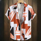 Short-sleeved shirt Floral Print Summer Beach casual men's Shirt