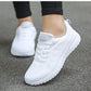 Women's Flats Fashion Lightweight Lace Up Round Toe Sneakers Walking Shoes