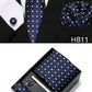 5 piece 7.5 cm Width Tie Sets Black Men's Tie Hankerchiefs Cufflinks clip Box wedding gift handmade Necktie Set The Clothing Company Sydney