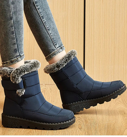 Women's Ankle Fur Snow Winter Boots The Clothing Company Sydney