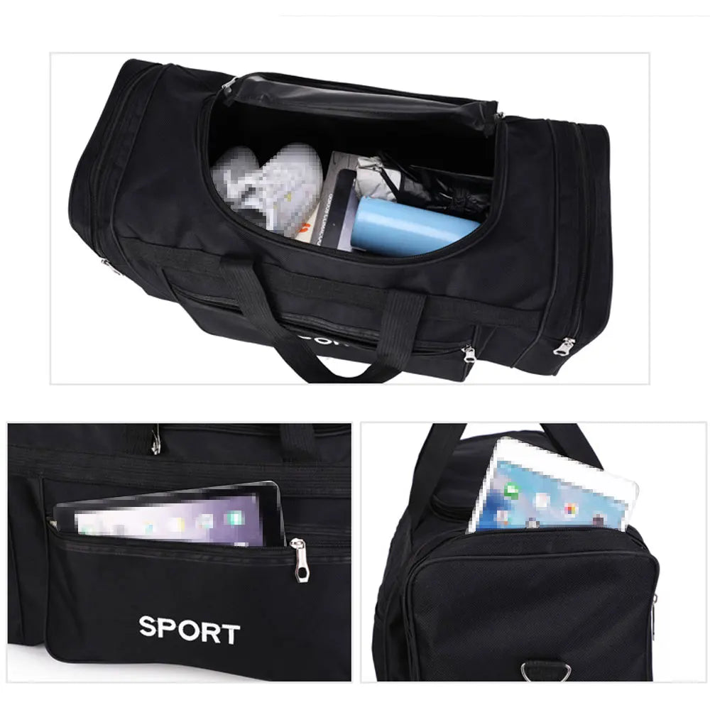 Large Capacity Sports Fitness Cricket Soccer Basketball Football Multifunction Travel Training Shoulder Duffle Bag The Clothing Company Sydney