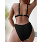 Ribbed Bikini Large Size Plus Size Women Swimsuit Two piece Bikini set Bather Bathing Suit Swimwear The Clothing Company Sydney