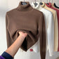 Ladies Turtleneck Winter Sweater Women Elegant Thick Velvet Lined Warm Knitted Pullover Slim Tops Jersey Knitwear Jumper The Clothing Company Sydney