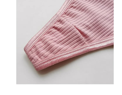 Cotton Women's Panties Thongs Lingerie Briefs Female Underwear Sports G-String T-Back Breathable Underpants
