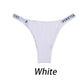 Cotton Letter Waist Women Panties Female Underpants Comfortable Underwear Women Thong Pantys Intimates M-XL The Clothing Company Sydney