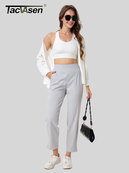 UPF 50+ Golf Pants Women's Lightweight Quick Dry Stretch Pants High Waist Work Athletic Casual Pants The Clothing Company Sydney