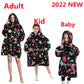 Oversized Hooded Blanket for Adult Child Wearable Blankets for Winter Warm Outdoor Hoodie Sweatshirt The Clothing Company Sydney