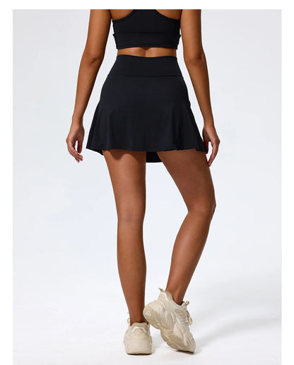 Women's Sports Skirt  High Waisted Workout Yoga Golf Skirt Quick Dry Breathable Short Skirt Casual Running Tennis Skorts
