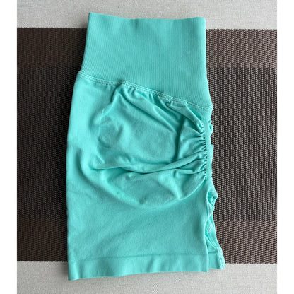 Solid Seamless Half Pants Women Soft  Fitness Outfits Yoga Gym Running Bike Wear Bicycle Skorts The Clothing Company Sydney