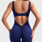 Summer Playsuit Women's Yoga Sleeveless One Piece Sports Shorts Fitness Jumpsuit Activewear