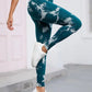 Hip Lifting Seamless Fitness Gym Leggings Tie-Dye Yoga Pants Women's Exercise Tights High Waist Workout Pants