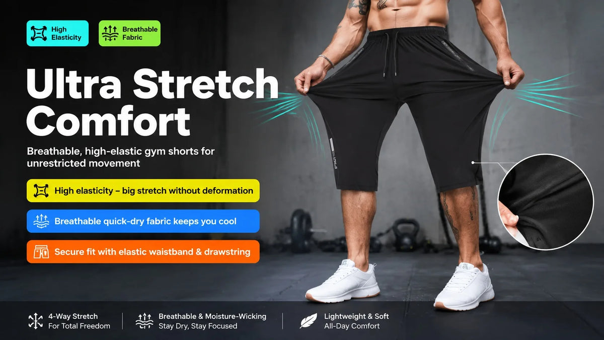 Ice Silk T-Shirts Men Plus Size Tshirt Tee Shirt Breathable Running Top