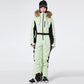 Winter Jumpsuit Ski Suit Outdoor Snowboard Jacket Suit Waterproof Windproof Set Warm Snow Jumpsuit