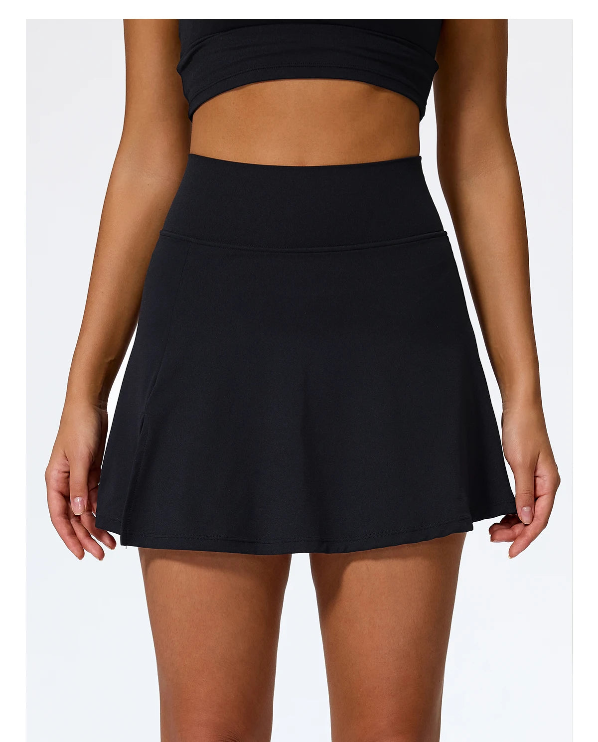 Women's Sports Skirt  High Waisted Workout Yoga Golf Skirt Quick Dry Breathable Short Skirt Casual Running Tennis Skorts