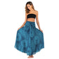 Bohemian Fashion Skirts Woman Long Boho Floral Elastic Waist Women's Skirt