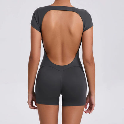 One Piece Summer Yoga Suit Fitness Sports Women Bodysuits Gym Set Training Rompers Workout Jumpsuit Female Sportswear The Clothing Company Sydney