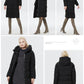 Women's Outwear Parka Super Long Warm And Windproof Zipper Cotton Coat Winter Jackets