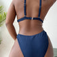 Ribbed Bikini Large Size Plus Size Women Swimsuit Two piece Bikini set Bather Bathing Suit Swimwear The Clothing Company Sydney