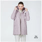 Women's Padded Coat Autumn Mid-Length Loose Parka Light Cotton Quilted Jacket