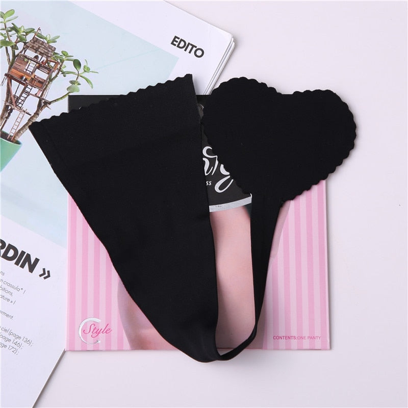 Women's C Style Panties Invisible Underwear No Panty Line Self Adhesive Strapless Thong C-string Thongs Exotic Panties Lingerie The Clothing Company Sydney