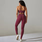 Seamless Ribbed Women's Sportswear Two Piece Yoga Set High Waist Gym Leggings Crop Top Fitness Sports Suits Acid Wash Activewear The Clothing Company Sydney