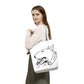 Bull Terrier Dog Print Shopping Bags Tote Casual Handbags Animal Print School Traveling Shoulder Bag