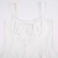 Lace Panel A-line Dress White Coquette Party Holiday Sleeveless Mini Corset Elegant Dress The Clothing Company Sydney