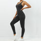 One Piece Backless Bodycon Scrunch Jumpsuit Women Dance Fitness Overalls Push Up Sleeveless Yoga Sport Jump Suit The Clothing Company Sydney