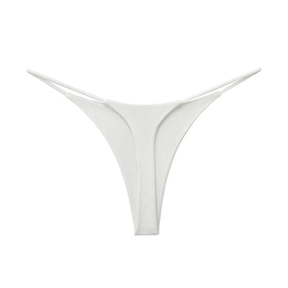 Low Waist Cotton Thong Women Panties Briefs T-back Bikini Underwear Seamless G String Sports Lingerie
